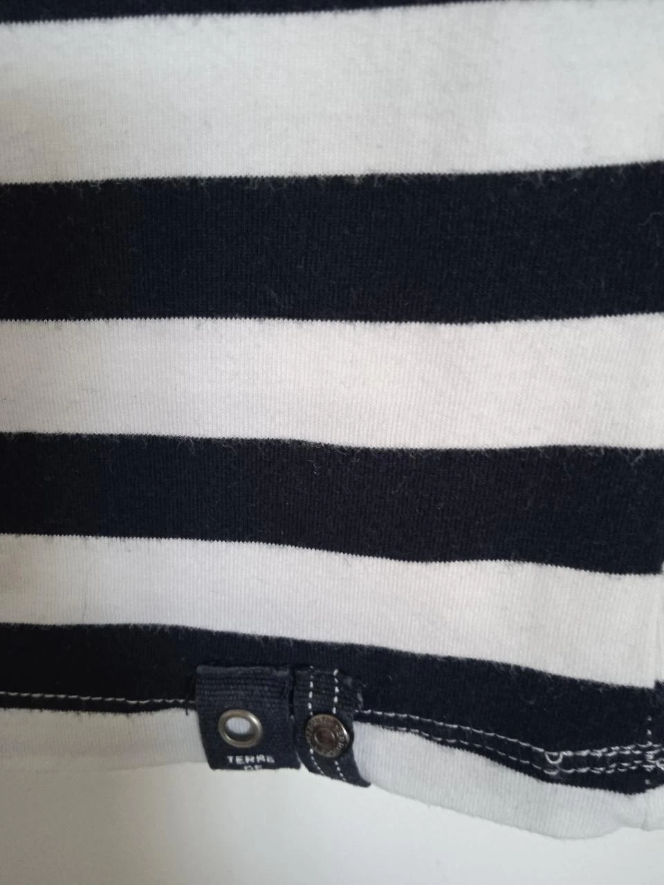 Maritiem gestreept T-shirt, lange mouwen, Terre de Marins maat 3/40-42 – photo 3
